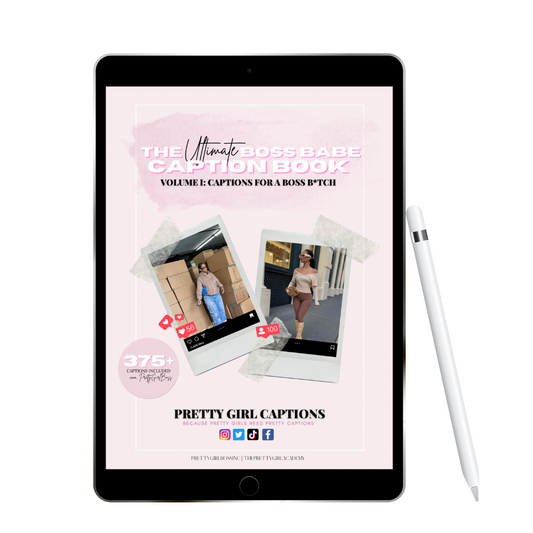 The Ultimate Boss Babe Caption Book