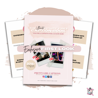 The Ultimate Luxury Vibes Caption Book