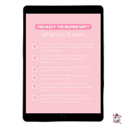 PGB Social Media Caption Guide